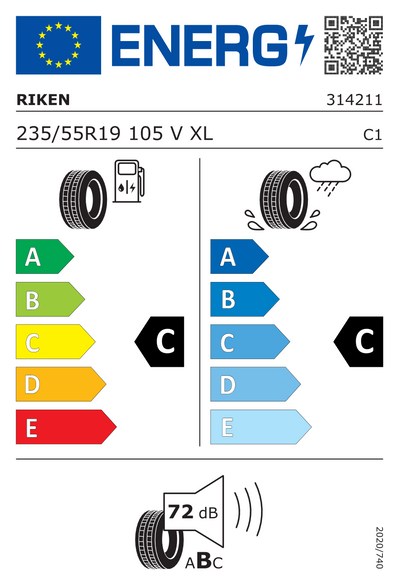 Riken 235 50 19