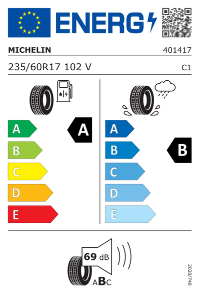Michelin 235 60 17