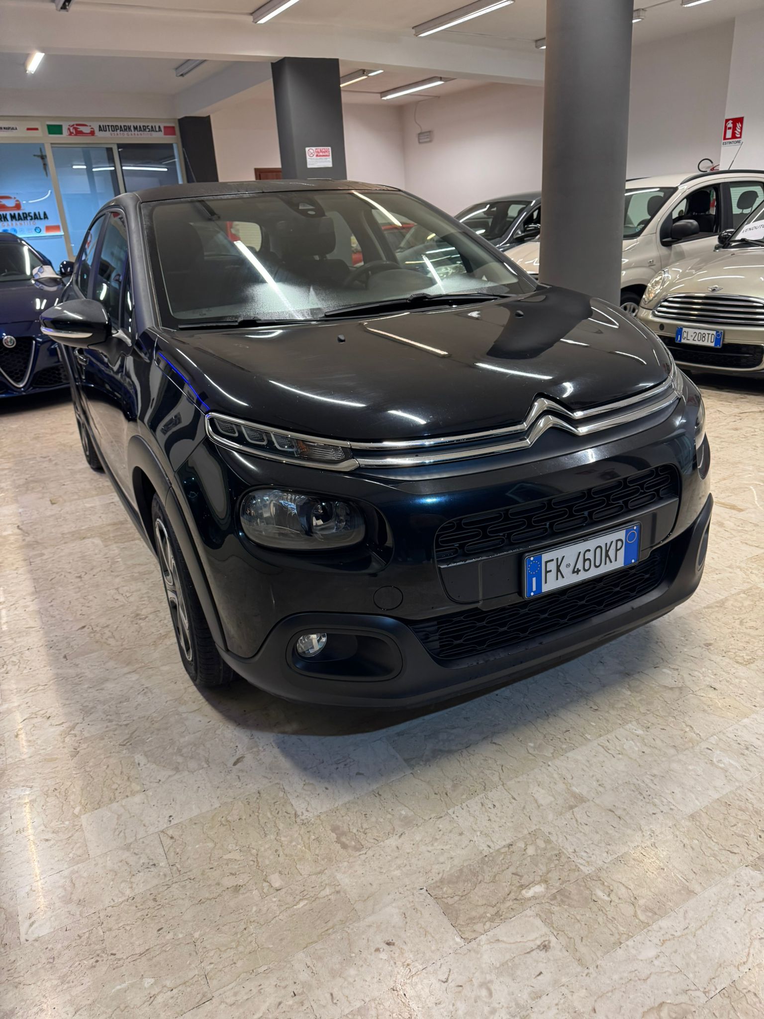 Citroen C3 Blue HDI usata marsala (TP)